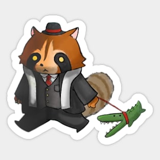 Resident Evil: Resistance - Fancy Mr. Raccoon Sticker